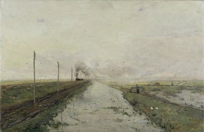 Landscape with a Train by Paul Joseph Constantin Gabriel